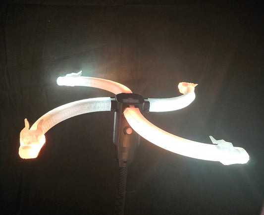 4 Pronged LED Dragonstaff